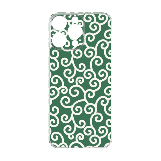Premium Panel［ Karakusa Pattern - Green ］