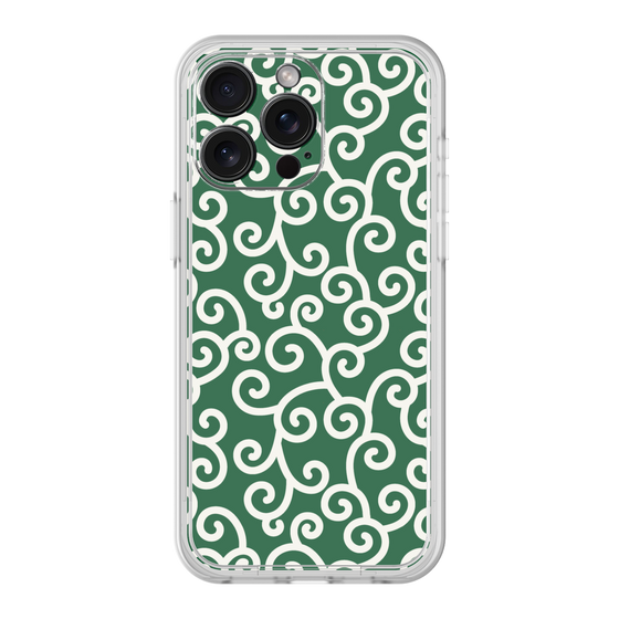 Premium Panel［ Karakusa Pattern - Green ］