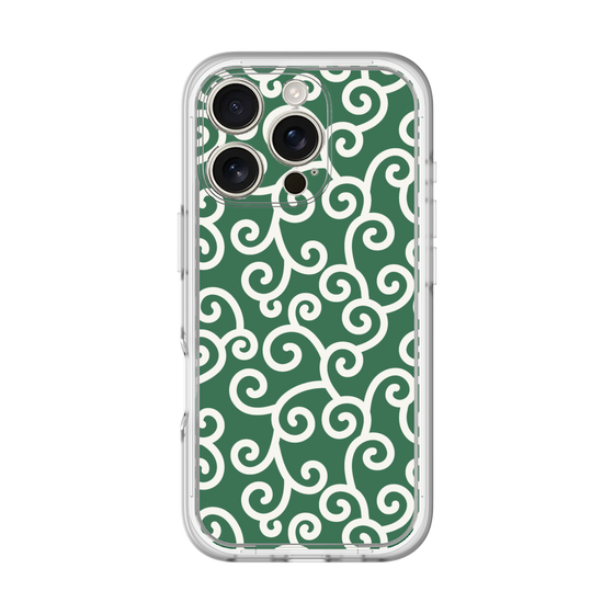 Premium Panel［ Karakusa Pattern - Green ］