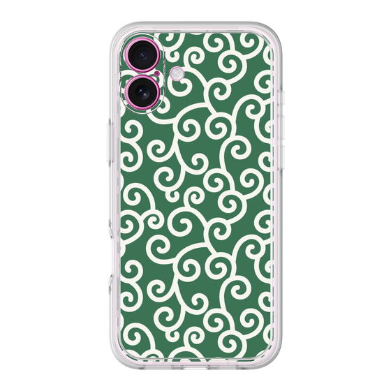 Premium Panel［ Karakusa Pattern - Green ］