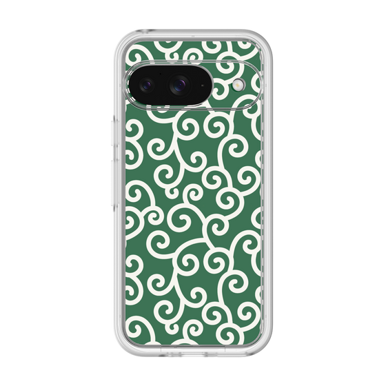 Premium Panel［ Karakusa Pattern - Green ］