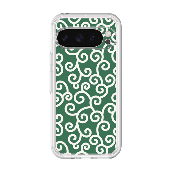Premium Panel［ Karakusa Pattern - Green ］