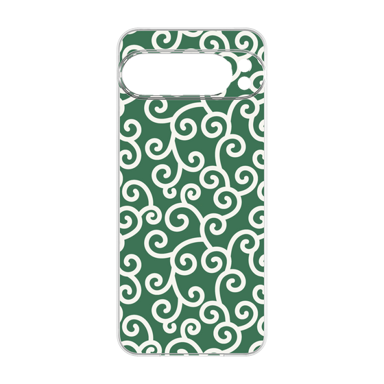 Premium Panel［ Karakusa Pattern - Green ］