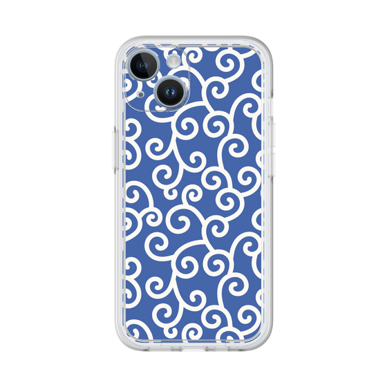 Premium Panel［ Karakusa Pattern - Blue ］