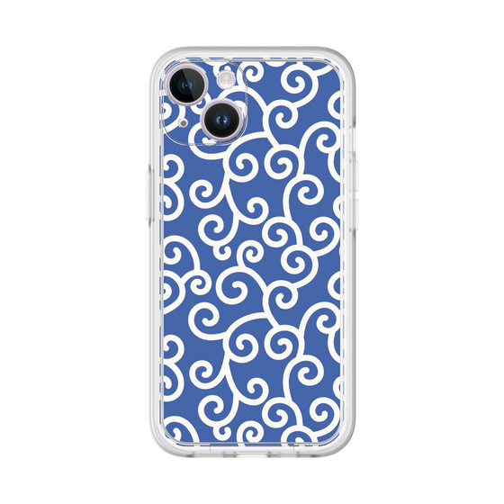 Premium Panel［ Karakusa Pattern - Blue ］