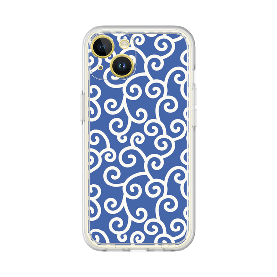 Premium Panel［ Karakusa Pattern - Blue ］