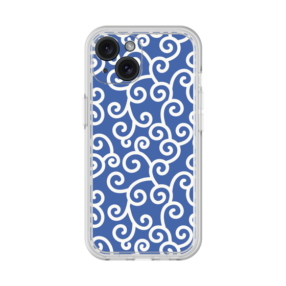Premium Panel［ Karakusa Pattern - Blue ］