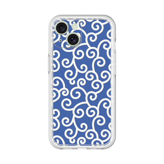 Premium Panel［ Karakusa Pattern - Blue ］