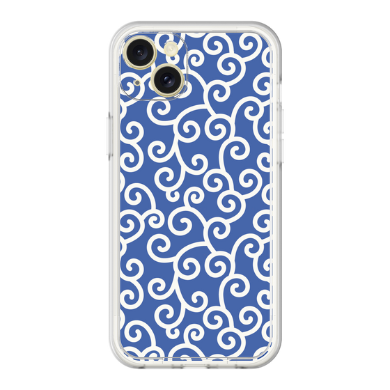 Premium Panel［ Karakusa Pattern - Blue ］