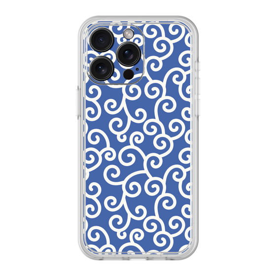 Premium Panel［ Karakusa Pattern - Blue ］