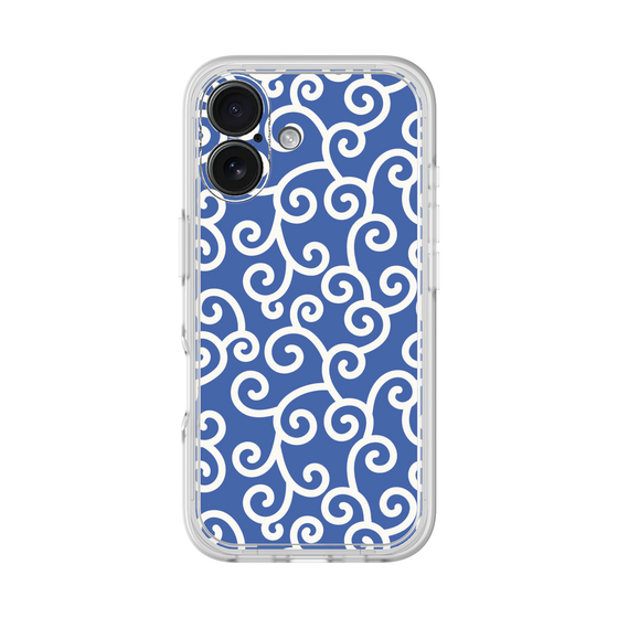 Premium Panel［ Karakusa Pattern - Blue ］
