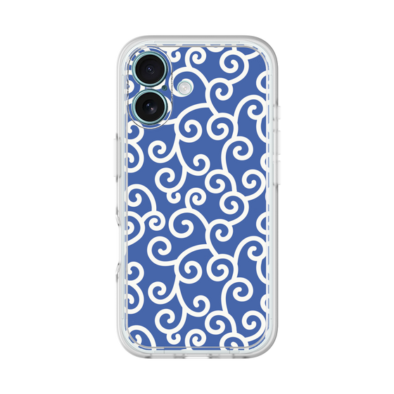 Premium Panel［ Karakusa Pattern - Blue ］