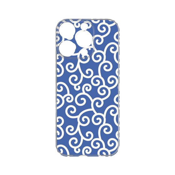 Premium Panel［ Karakusa Pattern - Blue ］