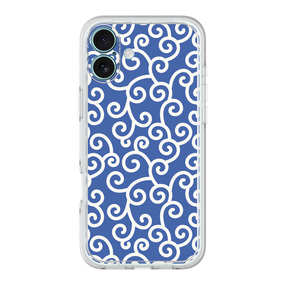 Premium Panel［ Karakusa Pattern - Blue ］