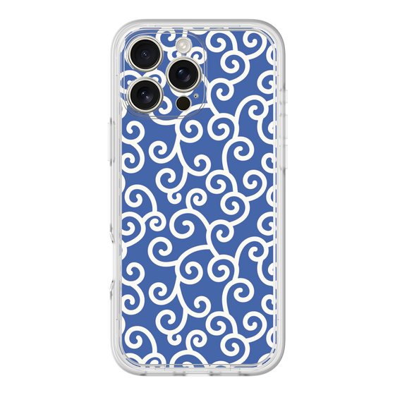 Premium Panel［ Karakusa Pattern - Blue ］