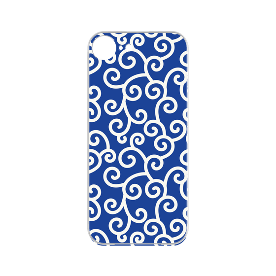 Premium Panel［ Karakusa Pattern - Blue ］