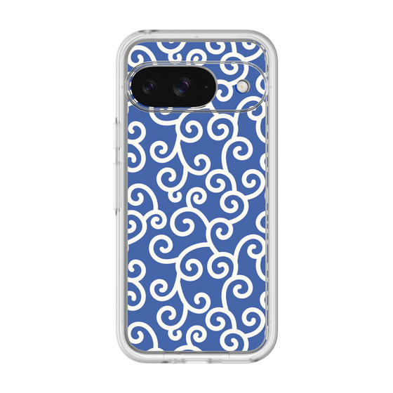 Premium Panel［ Karakusa Pattern - Blue ］