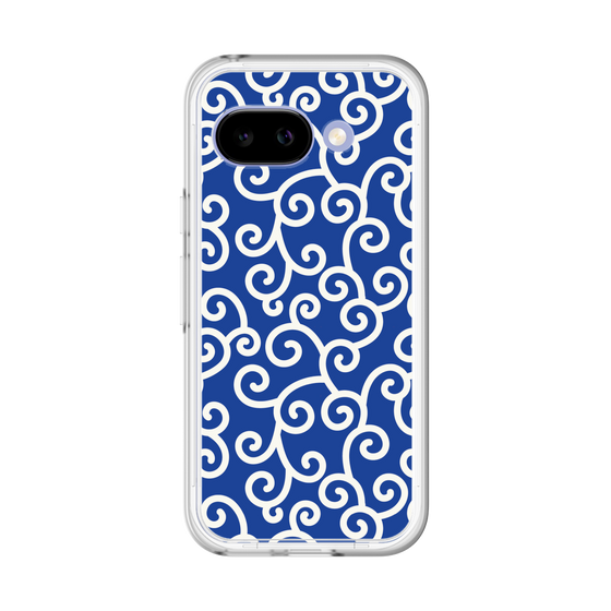 Premium Panel［ Karakusa Pattern - Blue ］