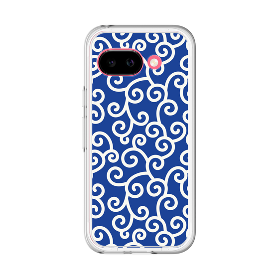Premium Panel［ Karakusa Pattern - Blue ］