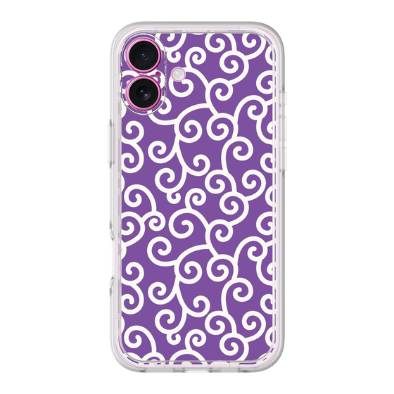 Premium Panel［ Karakusa Pattern - Purple ］
