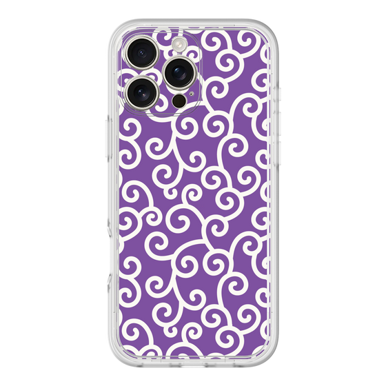 Premium Panel［ Karakusa Pattern - Purple ］