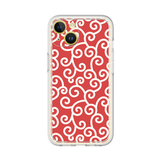 Premium Panel［ Karakusa Pattern - Red ］