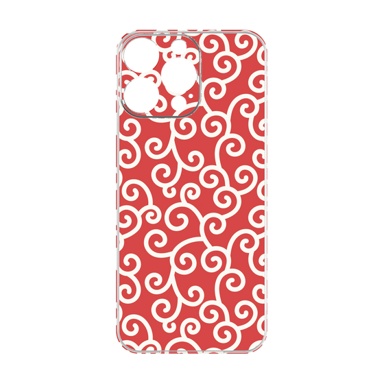 Premium Panel［ Karakusa Pattern - Red ］