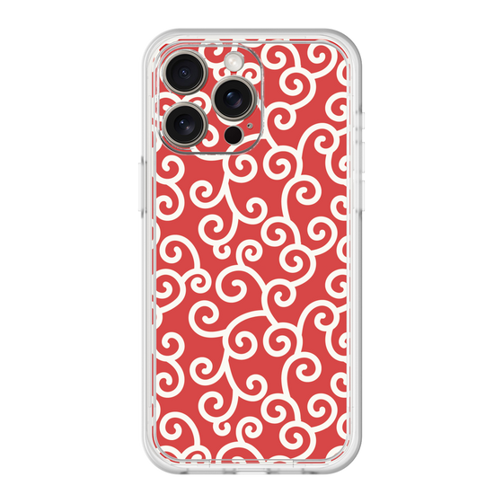 Premium Panel［ Karakusa Pattern - Red ］