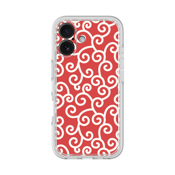 Premium Panel［ Karakusa Pattern - Red ］