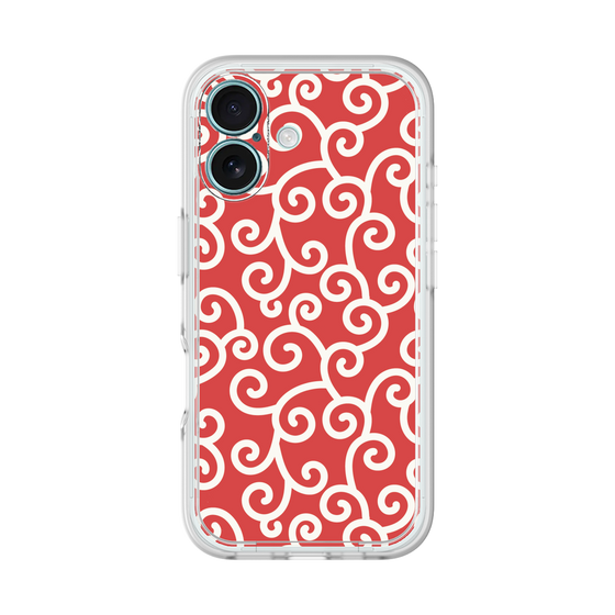 Premium Panel［ Karakusa Pattern - Red ］