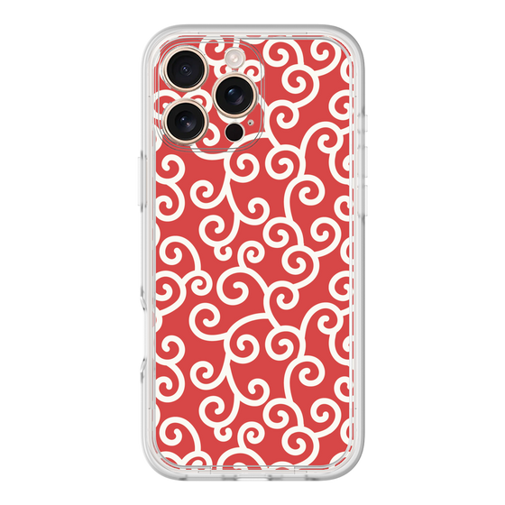 Premium Panel［ Karakusa Pattern - Red ］