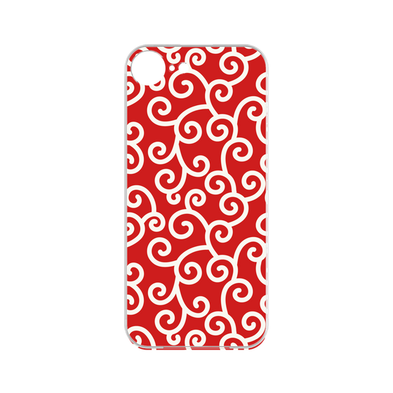Premium Panel［ Karakusa Pattern - Red ］