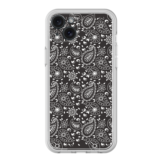 Premium Panel［ Paisley - Black ］
