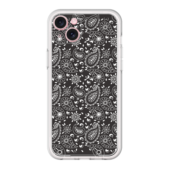 Premium Panel［ Paisley - Black ］