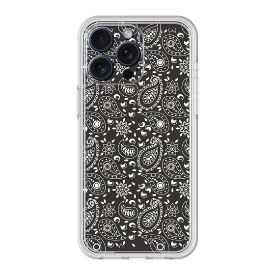 Premium Panel［ Paisley - Black ］