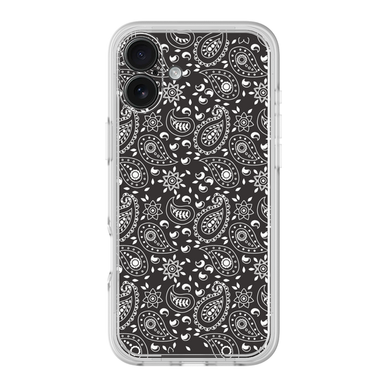 Premium Panel［ Paisley - Black ］