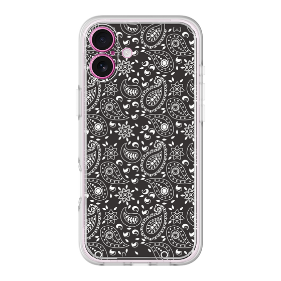 Premium Panel［ Paisley - Black ］