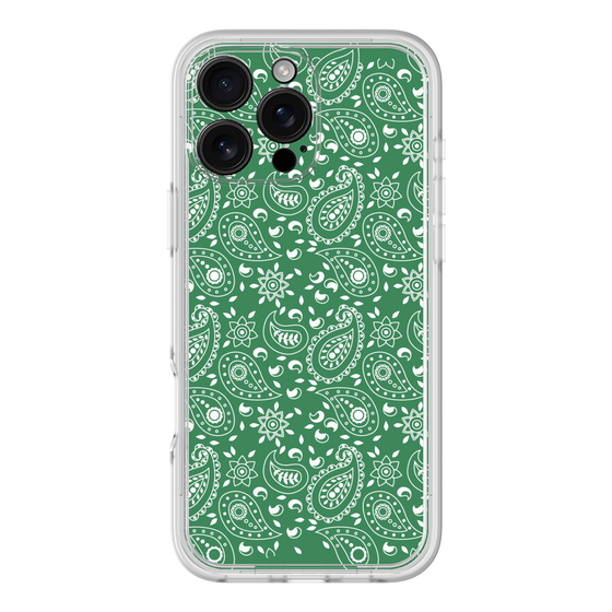 Premium Panel［ Paisley - Green ］