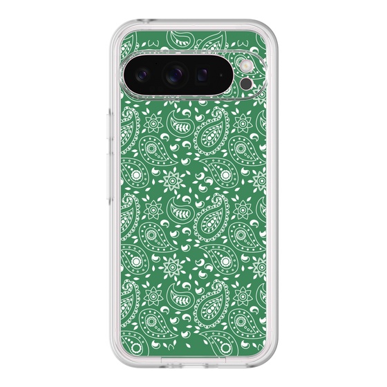 Premium Panel［ Paisley - Green ］