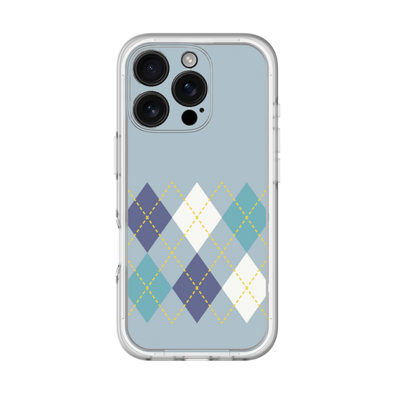 Premium Panel［ Nordic Argyle - Blue ］