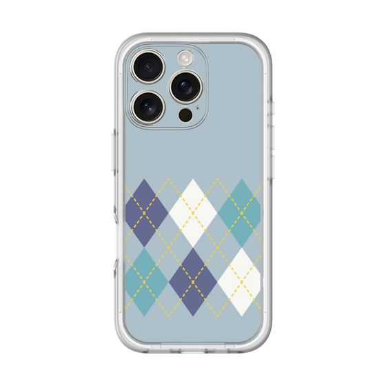 Premium Panel［ Nordic Argyle - Blue ］