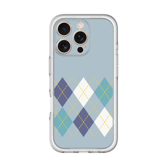Premium Panel［ Nordic Argyle - Blue ］