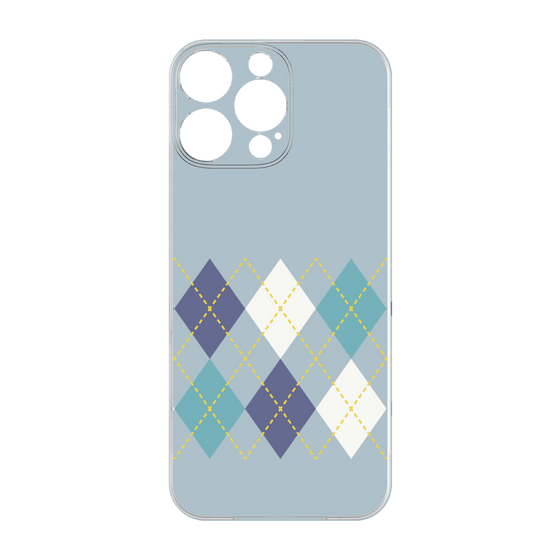 Premium Panel［ Nordic Argyle - Blue ］