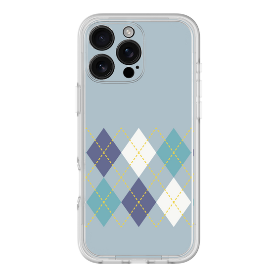 Premium Panel［ Nordic Argyle - Blue ］