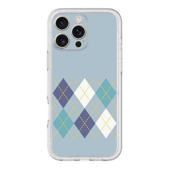 Premium Panel［ Nordic Argyle - Blue ］