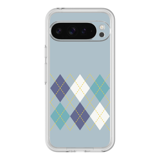 Premium Panel［ Nordic Argyle - Blue ］
