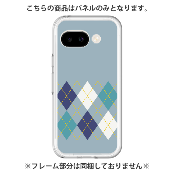Premium Panel［ Nordic Argyle - Blue ］
