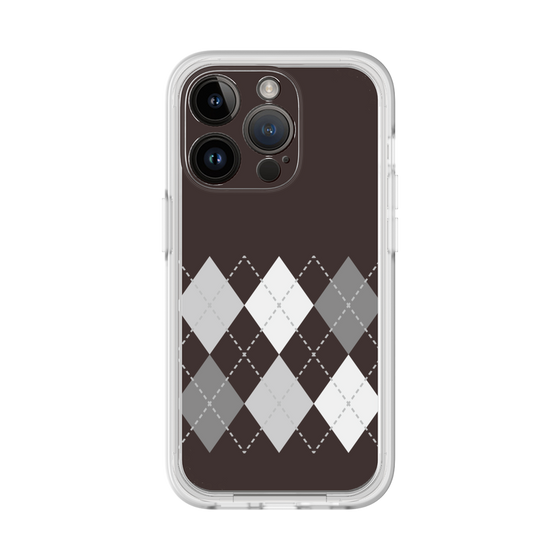 Premium Panel［ Nordic Argyle - Black ］