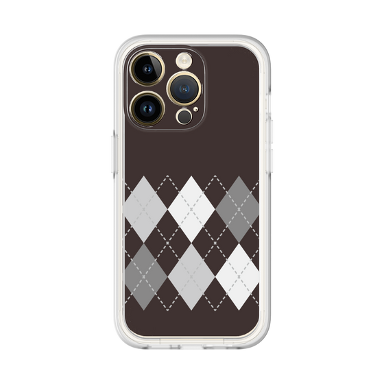 Premium Panel［ Nordic Argyle - Black ］