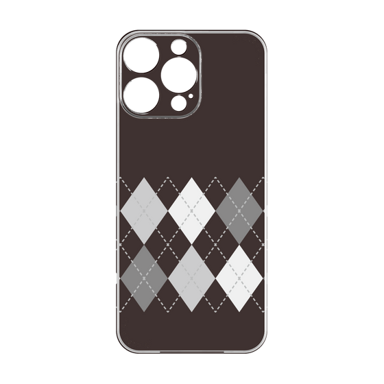 Premium Panel［ Nordic Argyle - Black ］